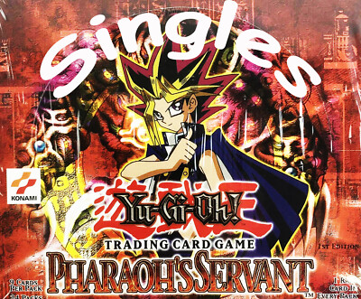 Yugioh Pharaoh's Servant PSV 1st Edition COMMON SINGLES (Never Played) NM-MINT