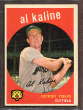 1959 Topps Set-Break #360 Al Kaline VG-VGEX *JAYSACE*