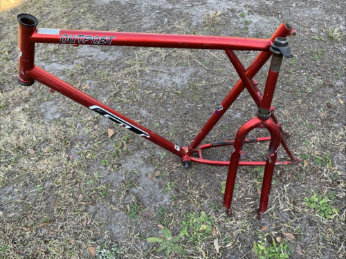 GT Outpost All-Terra MTB Bike Frame Set 22" X-Large Hardtail 4130 Chromoly!