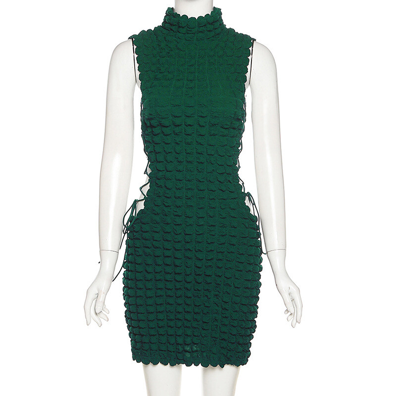 レディースウェア STRINGS - MockNeck Sleeveless Dress STRINGS - MockNeck Sleeveless Dress