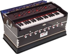 Harmonium Extra Height By Kaayna Musicals -9 Stops,5 Main,4 Drone, 3  Octave