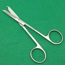  O.R SPENCER STITCH SUTURE SCISSORS 4.5" SURGICAL INSTRUMENT ( ROUND PATTERN )