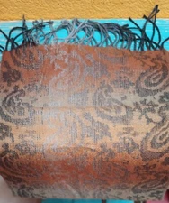 Scarf -Cejon  made in Italy-Shades of Brown-good condition-length 5 feet-