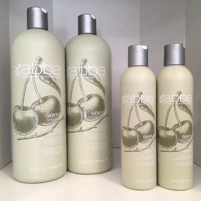 ABBA Pure Gentle Shampoo OR Conditioner 32 oz OR 8 oz  Free Shipping    