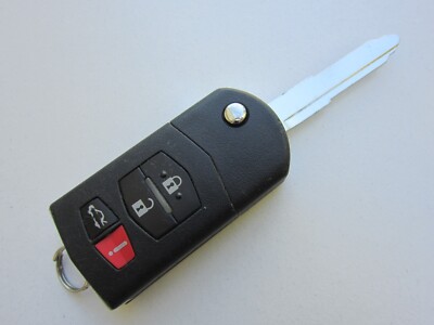   OEM 2006-2008 MAZDA 6 RX8 FLIP KEY FOB KEYLESS REMOTE TRANSMITTER KPU41788