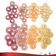 100pcs Dental SOFLEX Discs Composite Finishing Polishing Discs 9.5/12.7mm