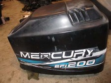 Mercury EFI 200hp outboard  cowling