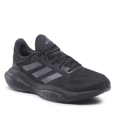 Adidas Solar Glide 6 Women's Running Shoes Gym Training Shoes Black HP7653 8.5
