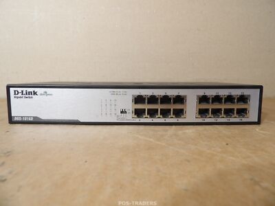 D-Link DGS-1016D 16-Port Gigabit Unmanaged Desktop Ethernet Switch - EXCL RM 