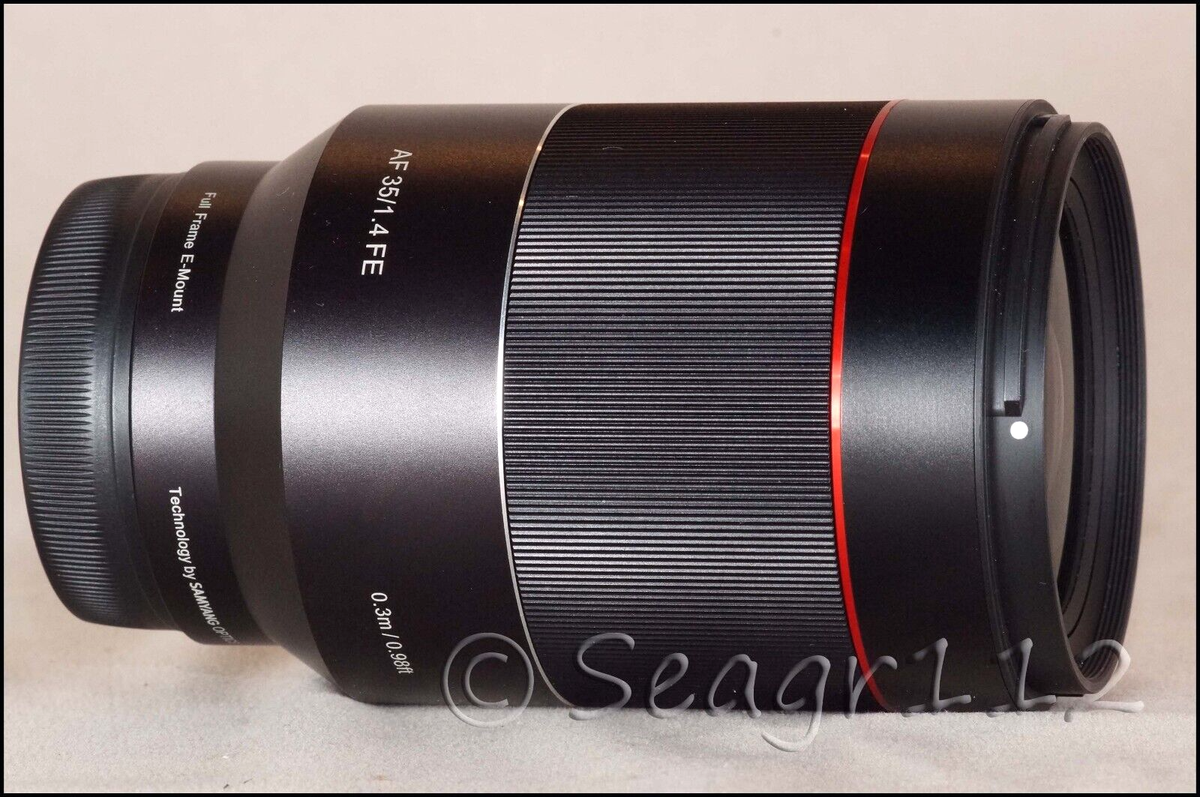 Rokinon (Samyang) AF 35mm f/1.4 FE Wide Angle Lens for Sony E