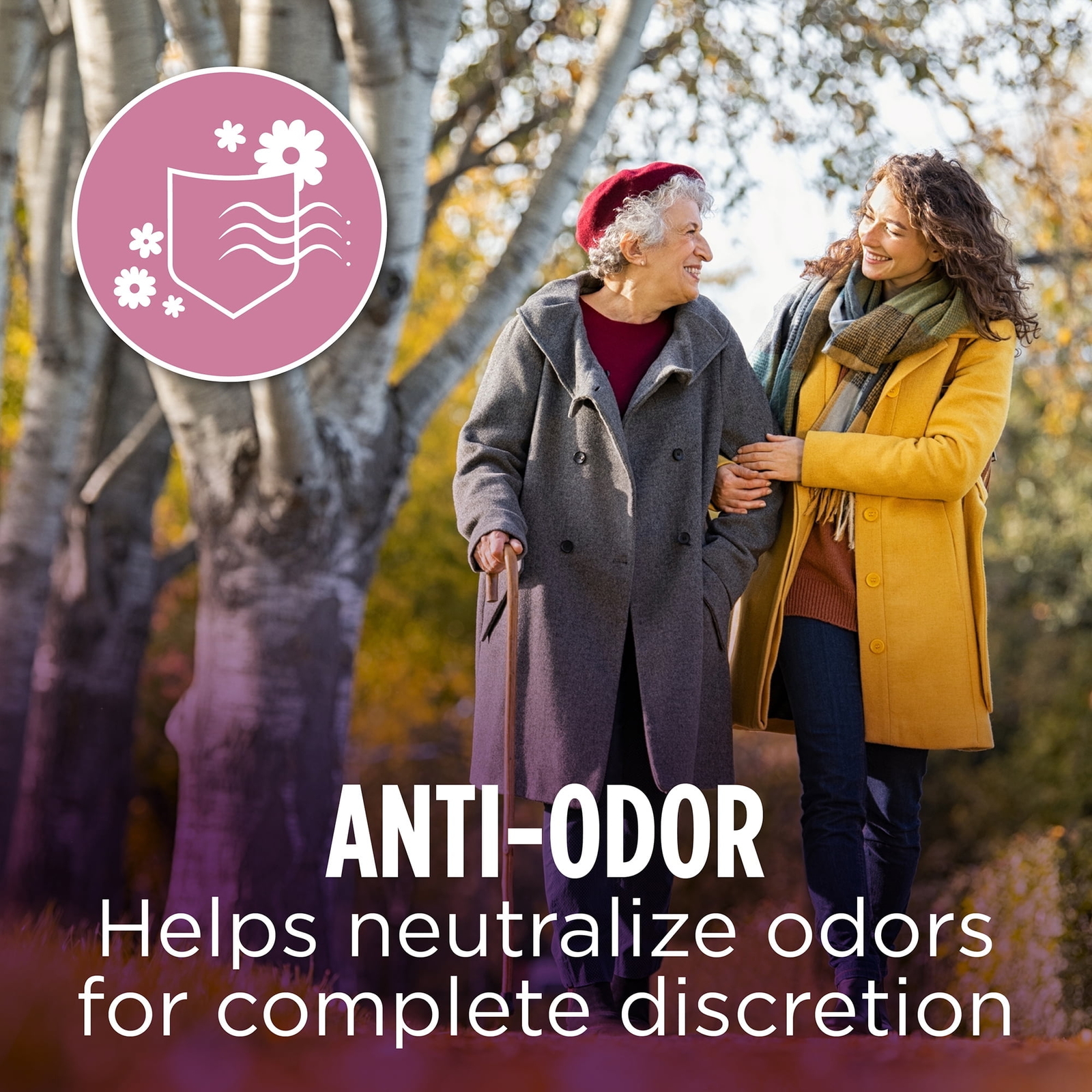 Assurance Women's Incontinence & Postpartum Underwear, L ,  (19 Count)