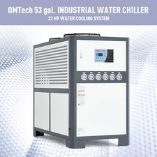 CREWORKS 53gal 15Ton 200L Air-cooled Industrial Chiller f. Laser Cutting Welding