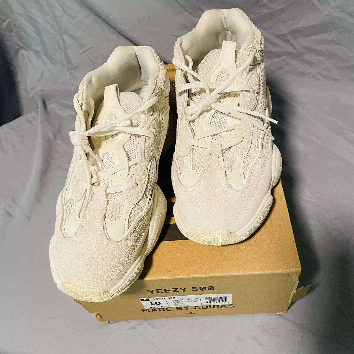 Yeezy 500 shop bone white ebay