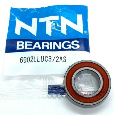 NTN JAPAN 6902 LLU BALL BEARING, RUBBER SEALED 6902 2RS 15x28x7mm