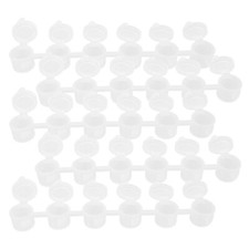 30 Pcs Empty Paint Cup Pots Clear Storage Containers for Painting Arts Crafts