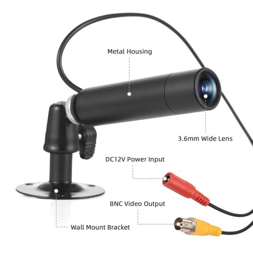 1080P CCTV Wired Indoor 3.6mm J1W6 - Picture 3 of 7