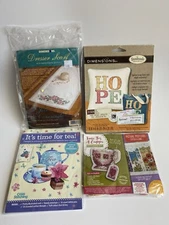 Lot of 4 Cross Stitch Kit Dimensions & others NEW~SEALED