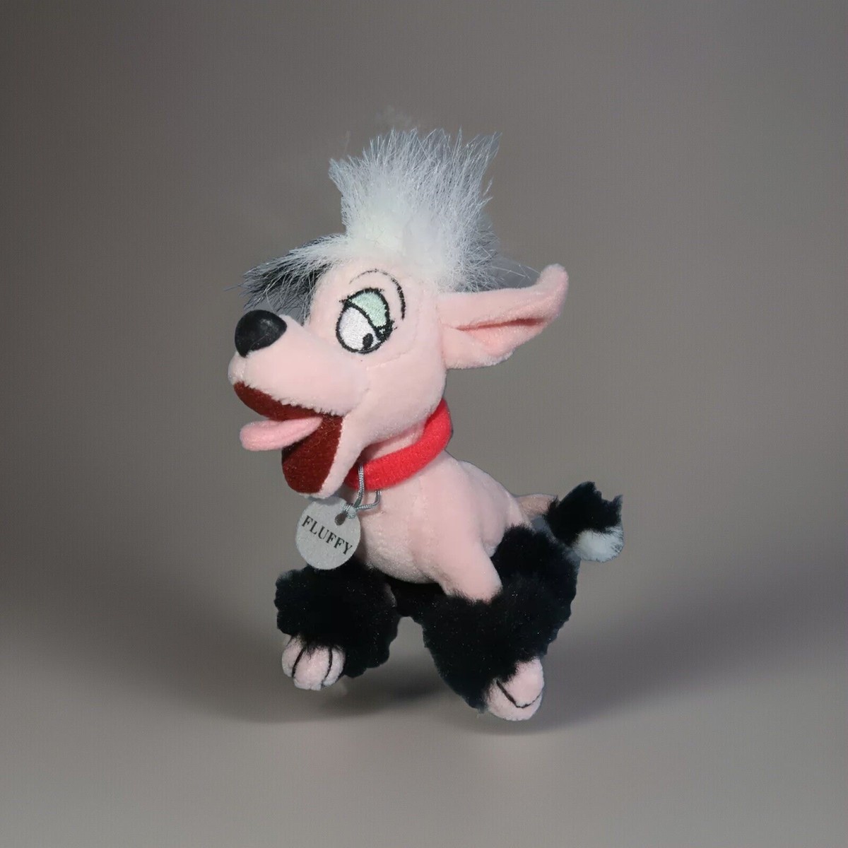 Disney 102 Dalmatians Fluffy Dog Plush Cruella de Vil UK