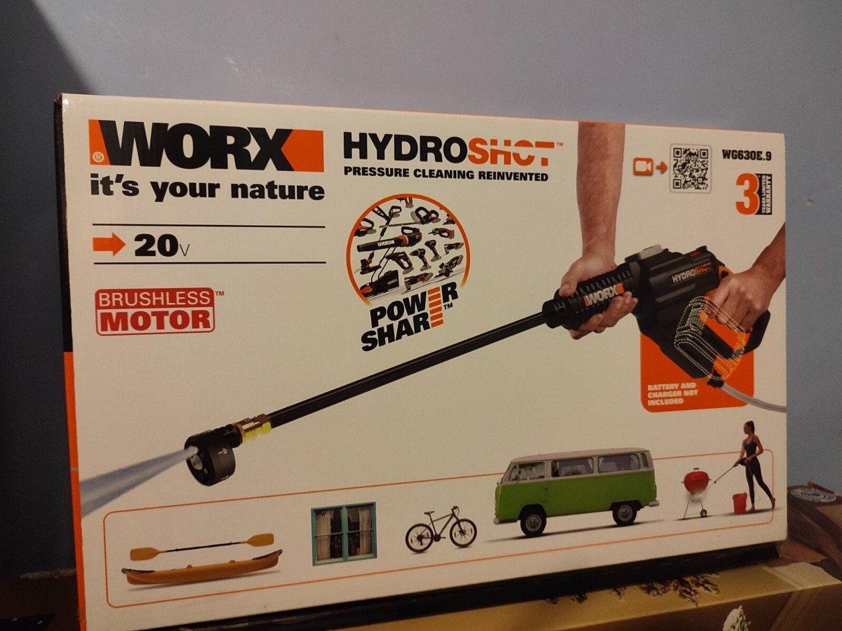 Worx Wg630e WORX 18V Battery Brushless Hydroshot Pressure