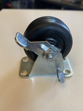 2 Pieces Of 2 Inch Caster Wheels Made In USA! With Side Brake