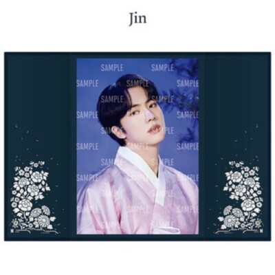 BTS 2021 DALMAJUNG Official Flip Photo JIN Night Version NEW ver
