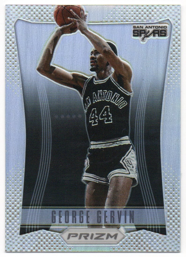 2012-13 Panini Prizm Prizms Silver Refractors #191 George Gervin