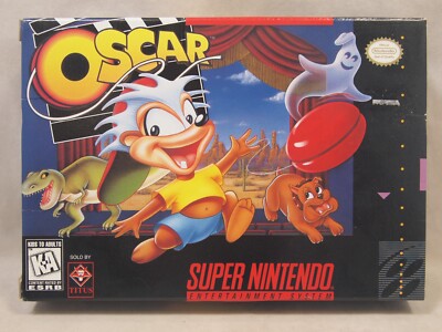 Oscar (Super Nintendo | SNES) Authentic BOX ONLY