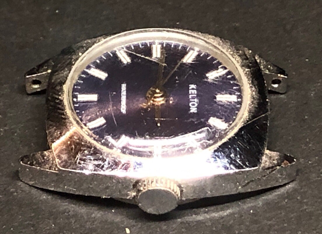 Cadran De Montre Vintage Femme Kelton Quartz - 67 Ancien Cadran - Vendu En L'état (pile à Changer)