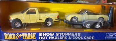 Road & Track Die Cast Show Stoppers Hot Haulers & Cool Cars