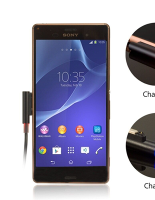 Sony Xperia Z1 Z2 Z3 COMPACT Magnetic USB Charger Cable Lead Cord