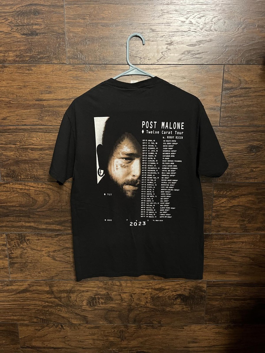 Post Malone 2023 Tour ポストマローンTシャツ Sサイズ Post Malone Fangs Tour Shirt - Twelve Carat 2023 Tour Tee | eBay