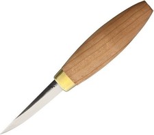 Flexcut Sloyd Knife Carbon Steel Blade Wood Handle Leather Belt Sheath - KN50