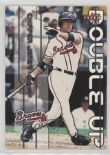 2003 Fleer Ultra Double Up Chipper Jones Andruw Jones #3DU HOF 0b5