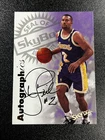 Derek Fisher 1997-98 SkyBox Premium Autographics Auto Signature LA Lakers Star