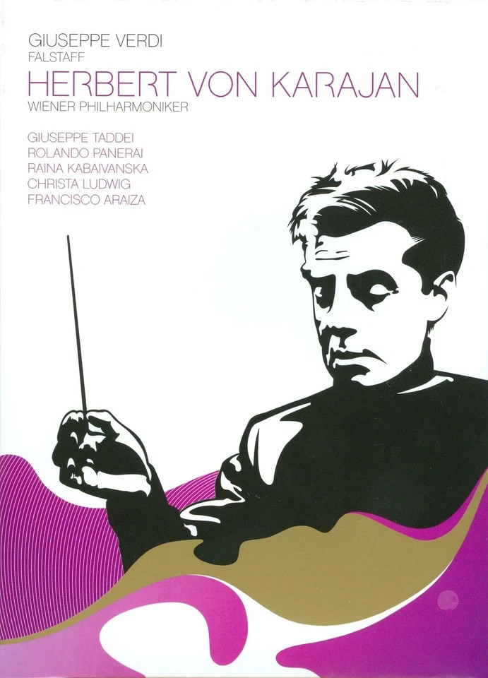 HERBERT VON KARAJAN ""VERDI: FALSTAFF"" DVD Brand new and sealed. Free post to UK