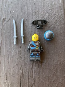 Ninjago Nya 70625 Hands of Time Black Armor W/ Dual Swords Njo0278