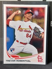 Trevor Rosenthal 2013 Topps Rookie Card RC #261. rookie card picture