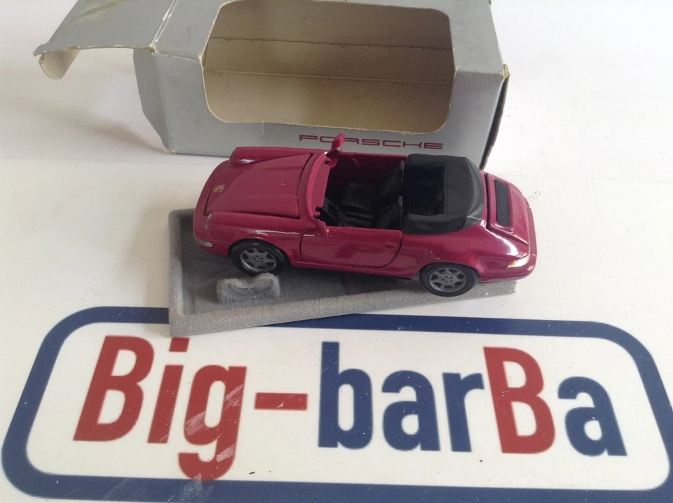 🔥Lot vintage🚗 NGZ MODEL PORSCHE CABRIO N.350 VIOLA 1/43 🔥🍂 AUTUMN SALE 🍂☕ - Immagine 2 di 4