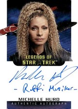 Star Trek Connections LA24 Michelle Hurd Legends Autograph Raffi Musiker Insc