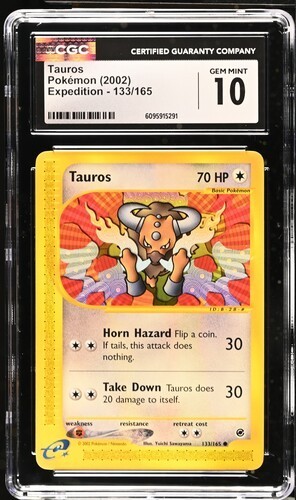 Tauros graded CGC 10 for sale on eBay