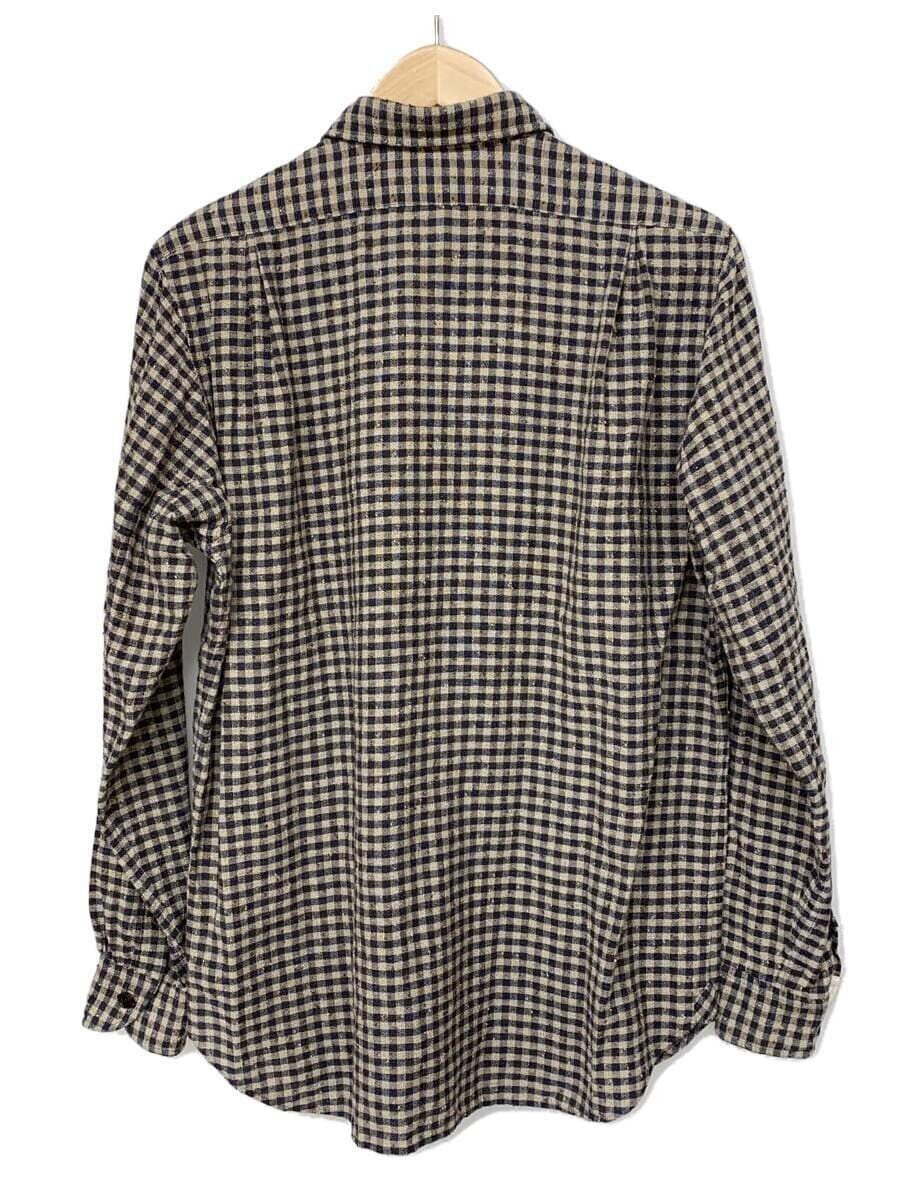 The crooked Tailor nylon linen-blend checked shirt with nep 