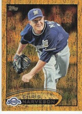 Chris Narveson 2011 Topps GOLD SPARKLE #633