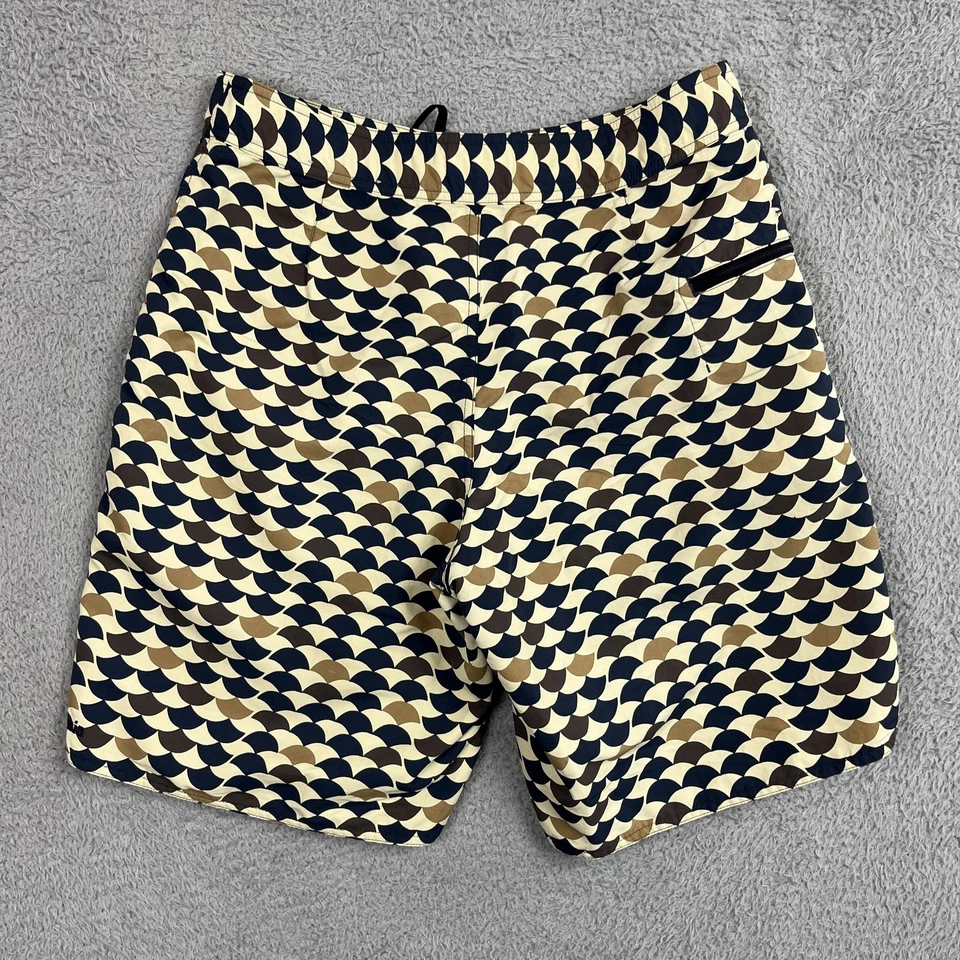 Bañador Patagonia Board Shorts Para Hombre 33 Azul Tostado Estampado Vieira Cordón Foto 2 de 4