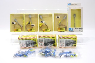 H0 Brawa Viessmann Faller Traffic Light Parking Lantern Contact Set Bundle Original Packaging O121