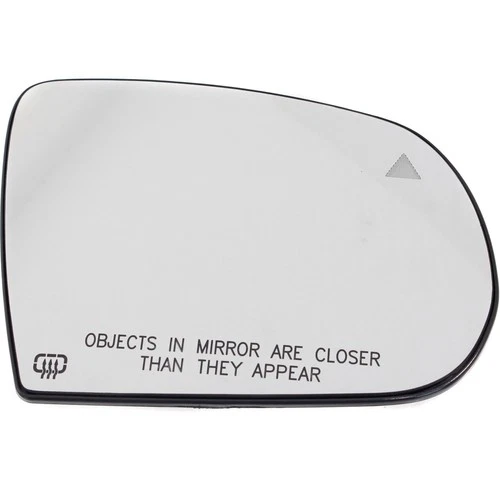 Mirror Glass For 14-23 Jeep Cherokee Right Heated Blind Spot Glass Backing Plate