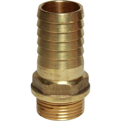Maestrini Brass Straight Hose Tail (3/4'' BSP Male to 25mm Hose)