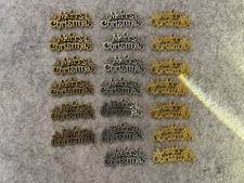 20 Merry Christmas Charms