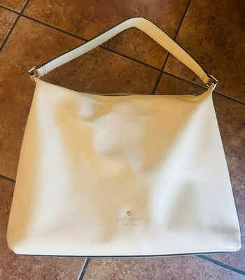 KATE SPADE NEW YORK Greene Street KAIA Hobo/Shoulder w/Crossbody~Butter Yellow