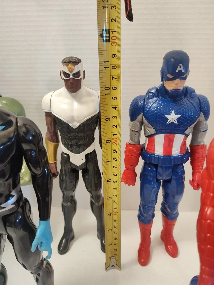 Lote de 6 figuras de acción Marvel Spider-Man Hulk Electro 2014-16 Hasbro de 11 pulgadas Foto 4 de 4