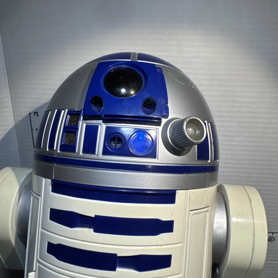 Star Wars R2-D2 Droide Astromecánico Interactivo-16” 2002 Probado No Funciona Foto 4 de 4
